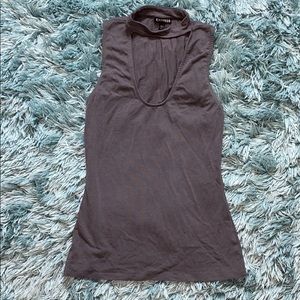 low v-cut dress shirt!